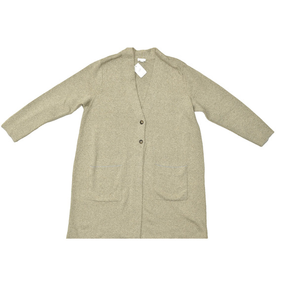 NEW J. Jill Women's Plus Size 1X Long Sweater Jacket Long Sleeve Cotton Blend - Picture 1 of 8